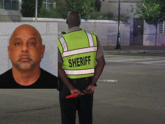 SHERIFF DEPUTY OFFICER ARRESTED, ACCUSED OF TACKLING WIFE AFTER SHE PUSHED HIM