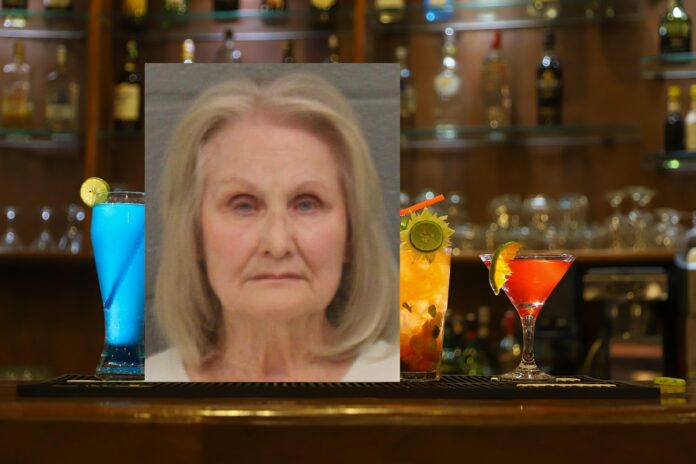 77-YEAR-OLD WOMAN ARRESTED ON DWI CHARGE, HAD 0.14 BLOOD ALCOHOL LEVEL