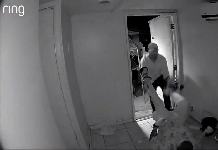 VIDEO: HOME INVASION ROBBERY, VICTIM GETS TIED UP