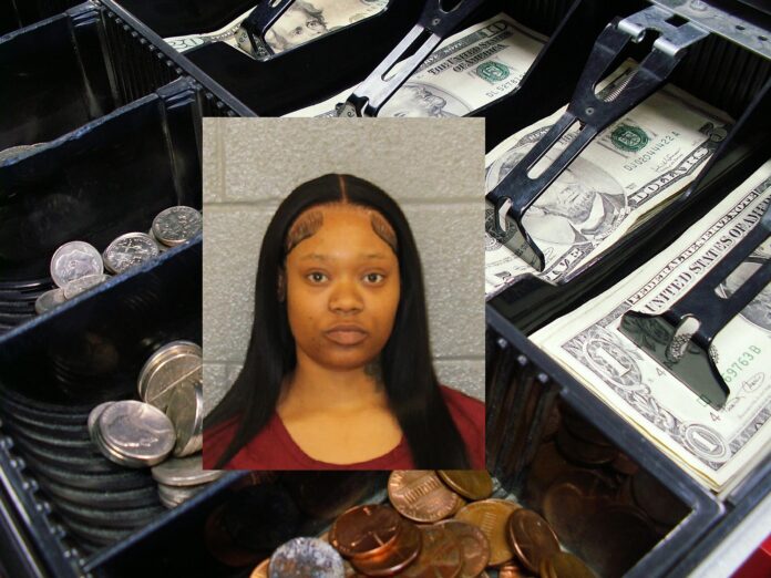 WALMART EMPLOYEE ON NORTH TRYON CHARGED WITH STEALING $4,325 IN 3 WEEKS