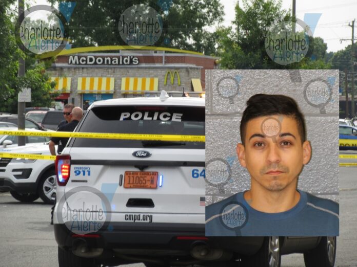 SHOOTING AT MCDONALD’S IN CHARLOTTE, SUSPECT SHOOTS MAN IN CHEST DURING ROAD RAGE DISPUTE