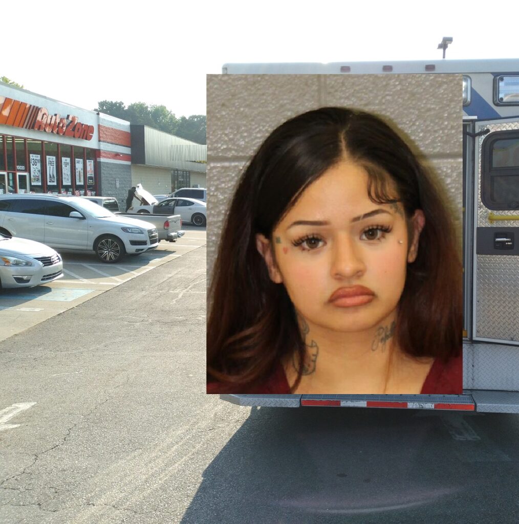 auto zone employee arrest steal