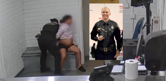 video pregnant inmate punched Carri Carrico