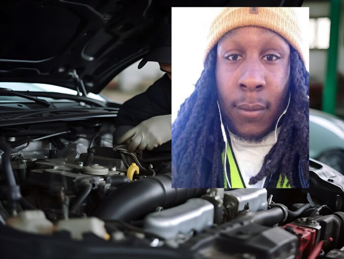 FATHER MURDERED BY TEENAGE HIS STEP-SON DURING FIGHT WITH DAUGHTER, VICTIM WAS MECHANIC