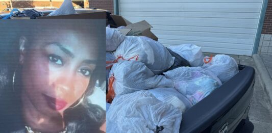 video found dead in trash dumpster Zenobia Weatherspoon