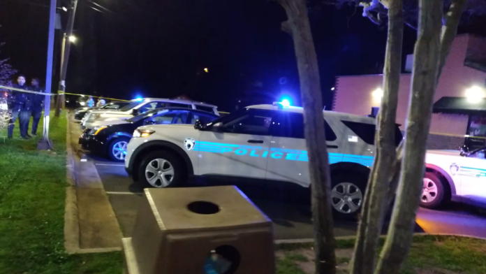 MURDER AT PARTY OVERNIGHT