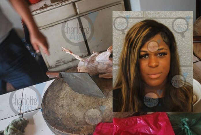 MAN WEARING WIG ACCUSED OF CUTTING UNDERCOVER BOYFRIEND IN FACE WITH MEAT CLEAVER