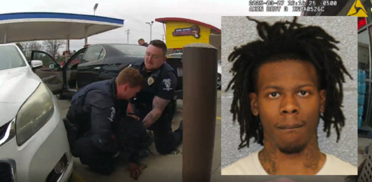VIDEO COPS TASER BLACK MAN IN NECK
