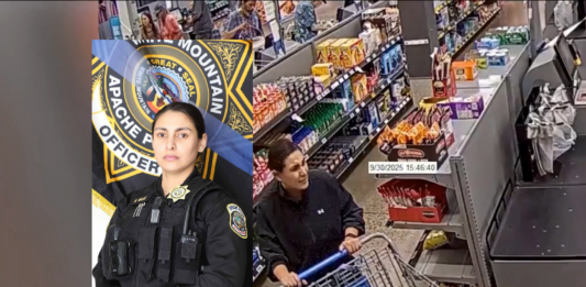 video cop stealing walmart cop arrested