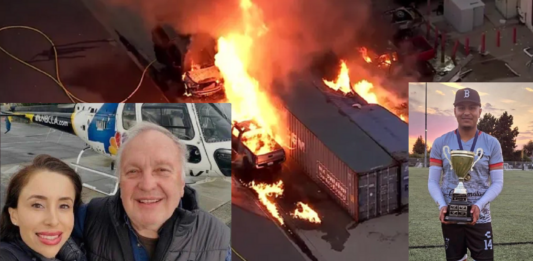 KNBC news helicopter crash 3 killed