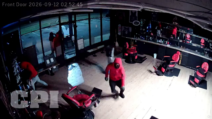 VIDEO: BARBER SHOP ROBBED IN WEST CHARLOTTE SMASH AND GRAB ROBBERY