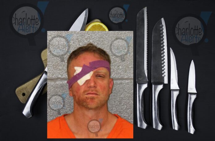 MAN CUTS VICTIM WITH MACHETE KNIFE AT BAR IN SOUTH CHARLOTTE
