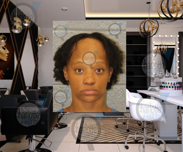CUSTOMER ACCUSED OF STEALING WEAVE FROM HAIR SALON IN SOUTH CHARLOTTE AND FIGHTING EMPLOYEE