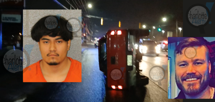 VICTIM’S LEG POPS OFF, KILLED IN HIT AND RUN CRASH, CAR FLIPPED OVER. WHITE SHEET PUT ON VICTIM’S HEAD