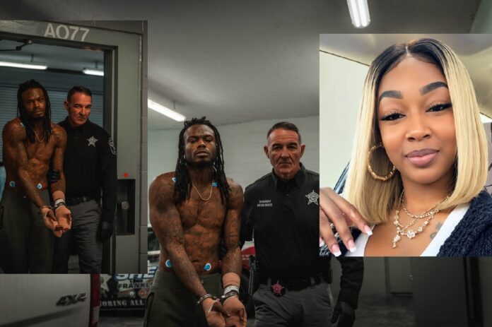 MAN ACCUSED OF MURDERING HIS GIRLFRIEND, SUSPECT’S HANDS GET CUT UP BY GLASS