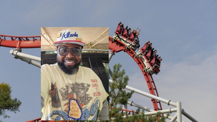 DAD KILLED AT SIX FLAGS AFTER FALLING FROM ROLLER COASTER IN FRONT OF HIS WIFE AND KIDS, HE LANDED ON HAUNTED HOUSE, BLOOD SPLATTERED ON RIDERS