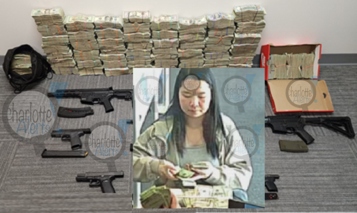 CHINESE WOMAN HAD $23 MILLION CASH, MONEY LAUNDERED CASH FOR DRUG CARTELS AT CHARLOTTE BANK OF AMERICA